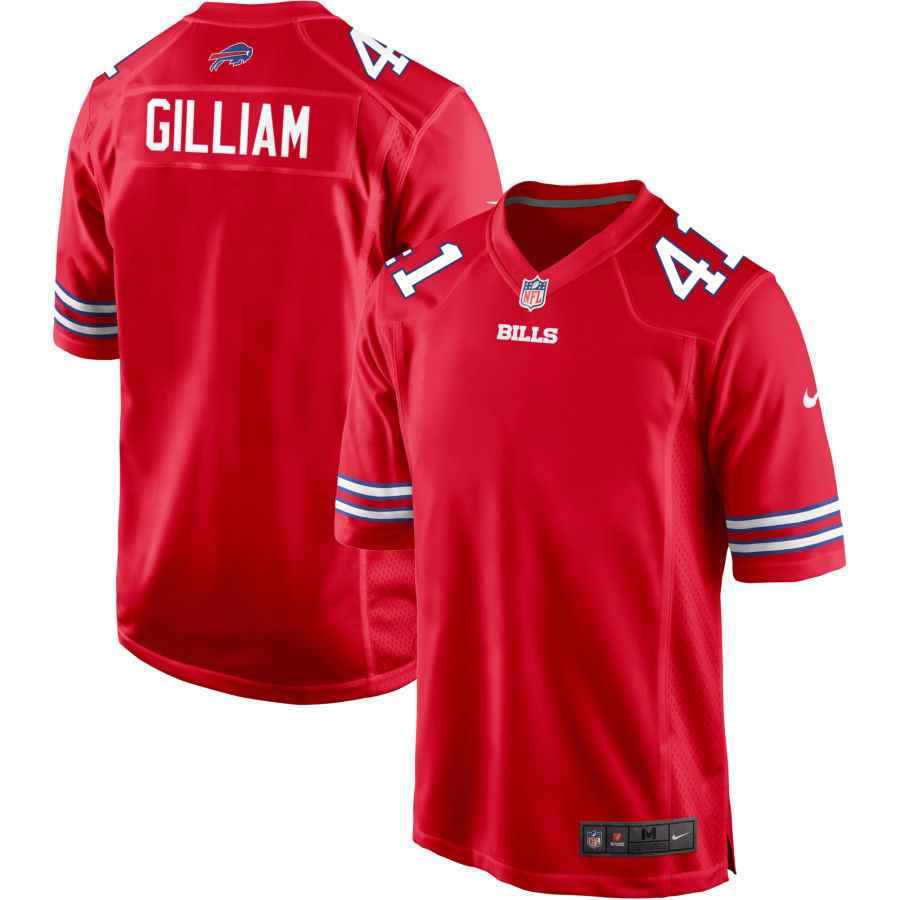 Reggie Gilliam Buffalo Bills Nike Alternate Game Jersey - Red(S)