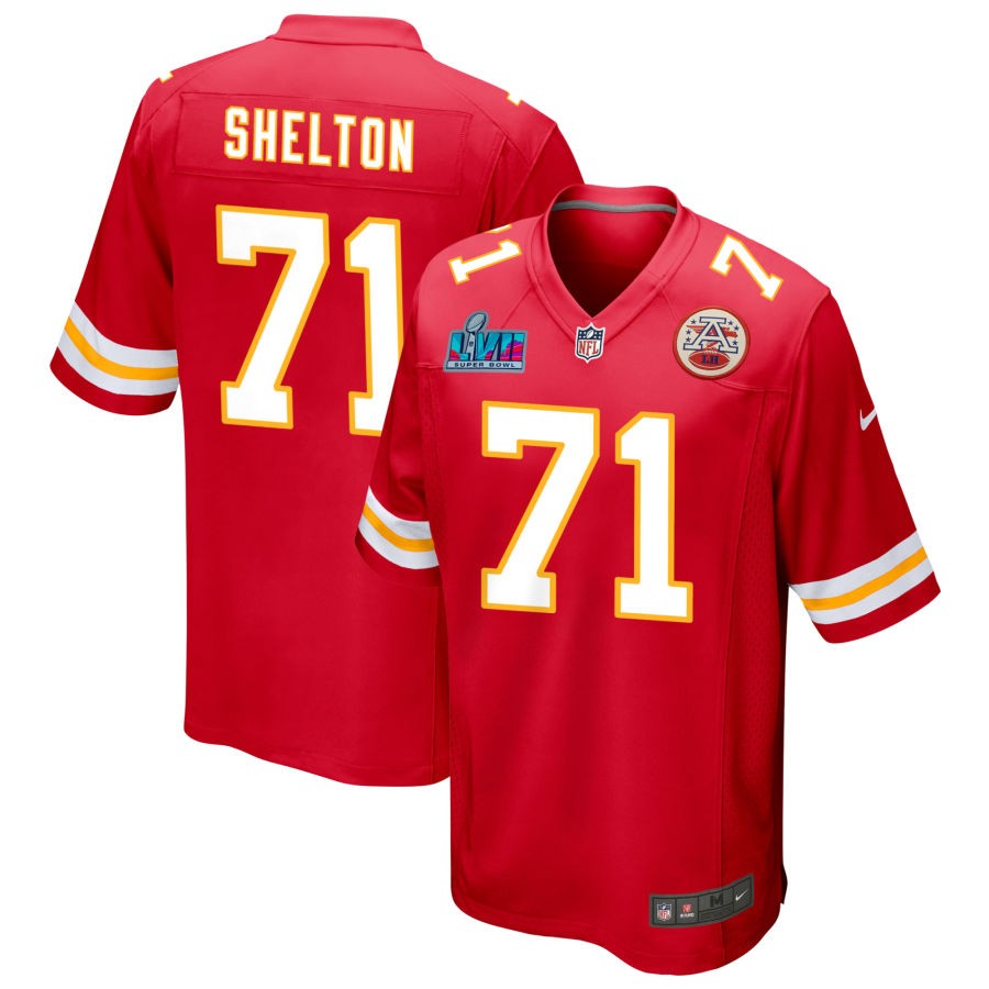 Danny Shelton Kansas City Chiefs Nike Super Bowl LVII Game Jersey - Red(S)