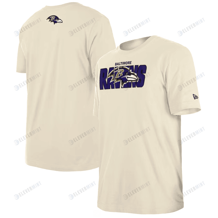Baltimore Ravens 2023 NFL Draft T-Shirt - Cream(S)