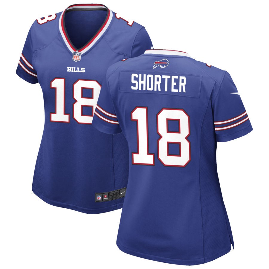 Justin Shorter Buffalo Bills Nike Women's Game Jersey - Royal(S)