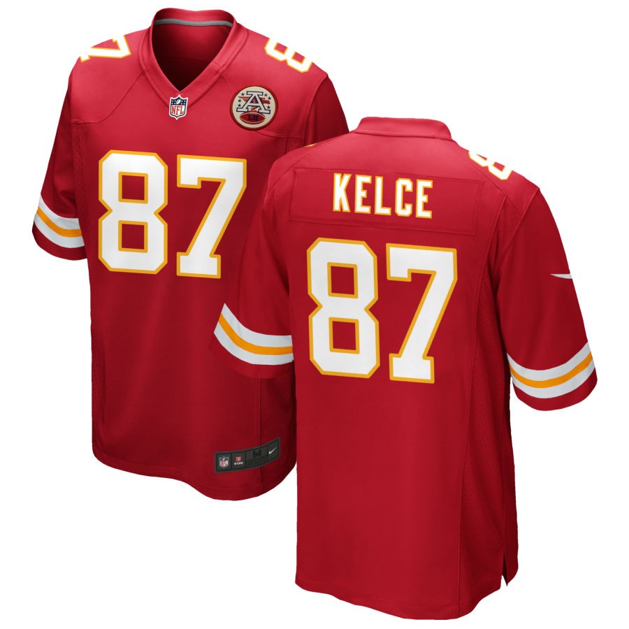 Travis Kelce Kansas City Chiefs Nike Game Jersey - Red(S)