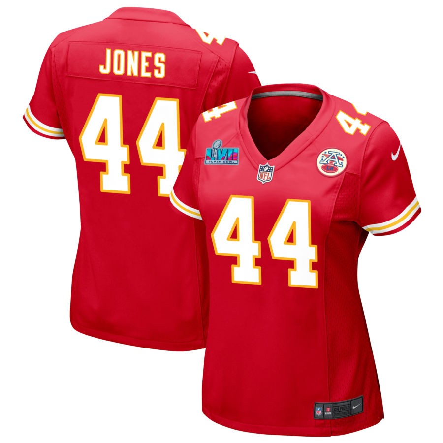 Cam Jones Kansas City Chiefs Nike Women's Super Bowl LVII Game Jersey - Red(S)