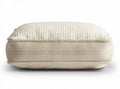 Cotton cushion measuring 40 x 30 x 10cm suitable for indoor seating