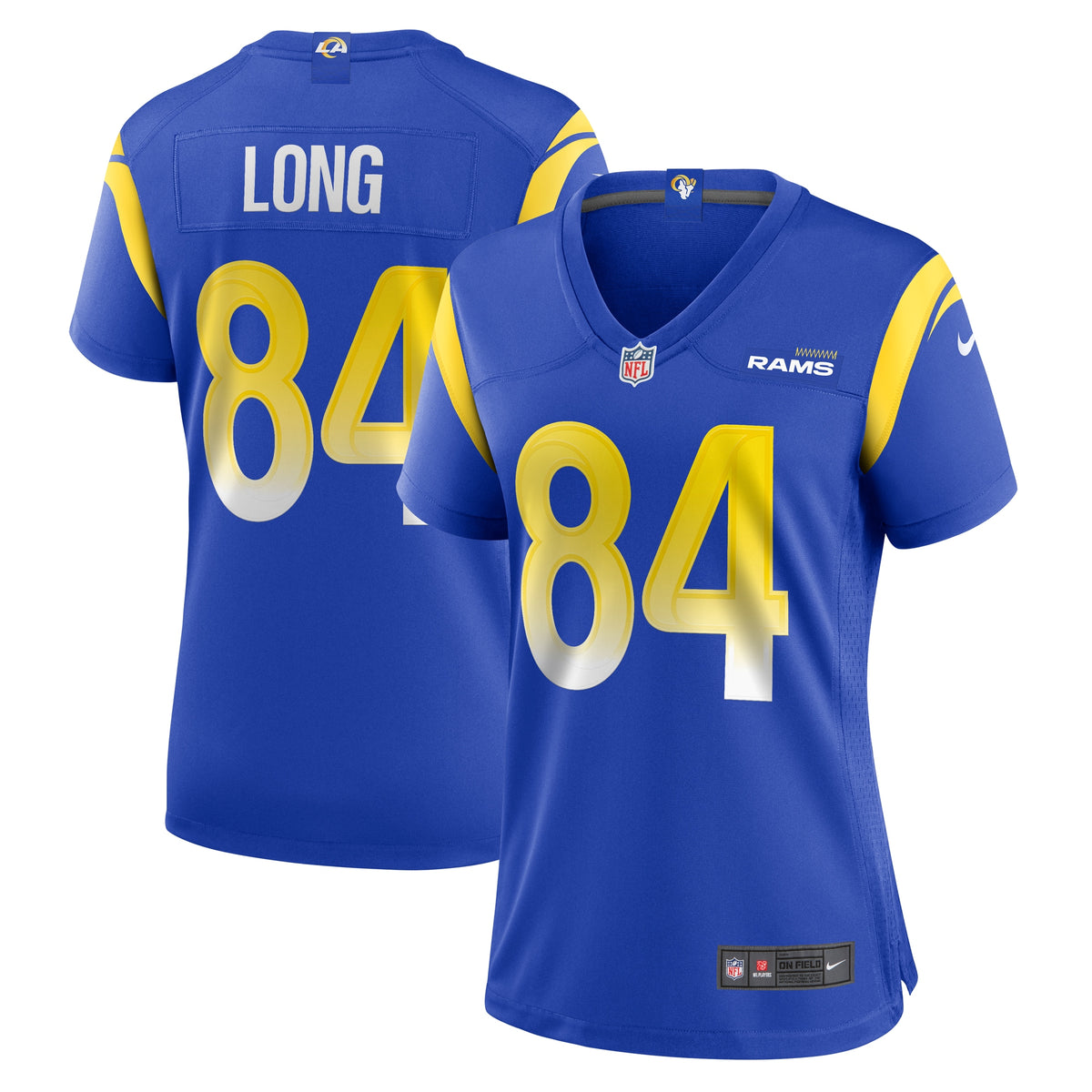 Hunter Long Los Angeles Rams Nike Women's Home Game Jersey - Royal(S)