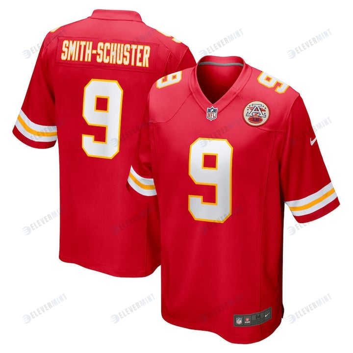 JuJu Smith-Schuster 9 Kansas City Chiefs Game Men Jersey - Red Jersey(S/No)
