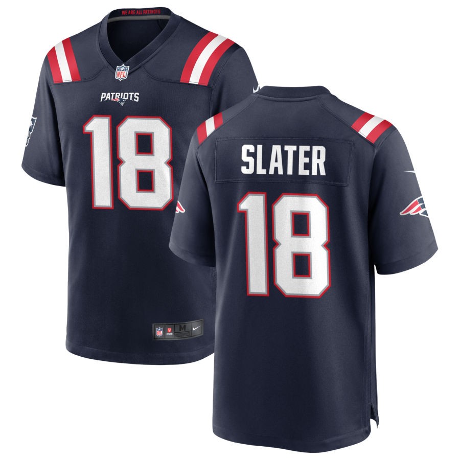 Matthew Slater Nike New England Patriots Game Jersey - Navy(S)