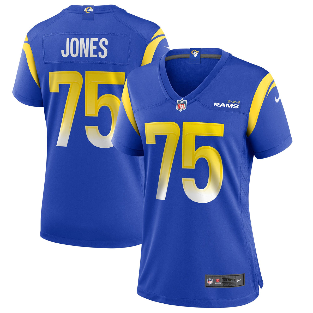 Deacon Jones Los Angeles Rams Nike Women's Game Retired Player Jersey - Royal(S)