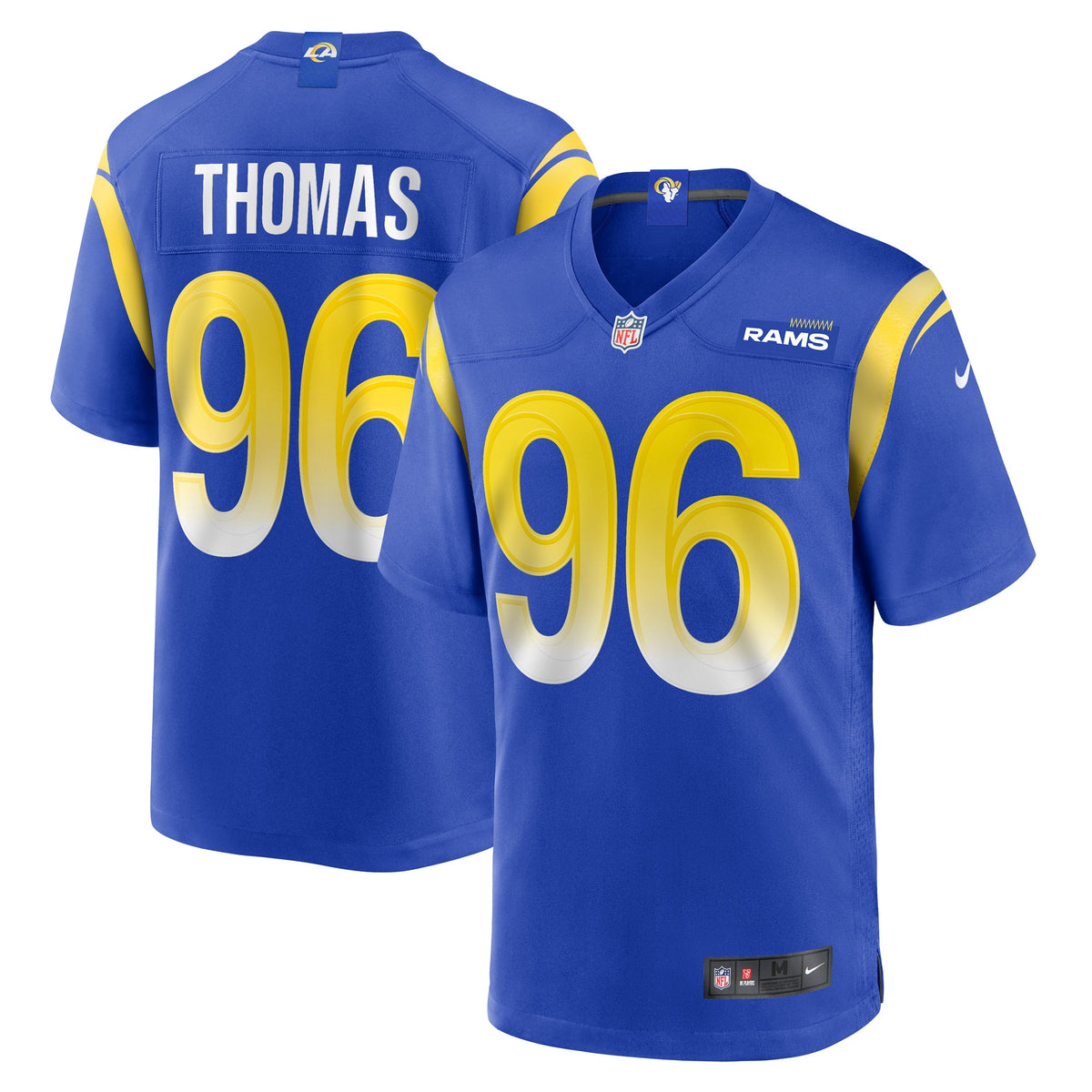 Keir Thomas Los Angeles Rams Nike Game Player Jersey - Royal(S)