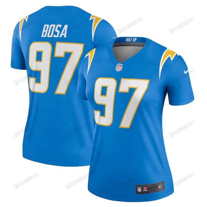 Joey Bosa 97 Los Angeles Chargers Women's Legend Jersey - Powder Blue(S/No)