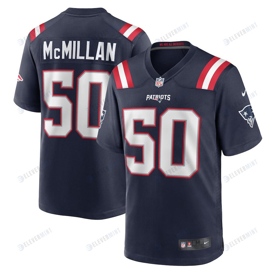 Raekwon McMillan 50 New England Patriots Game Men Jersey - Navy(S/No)