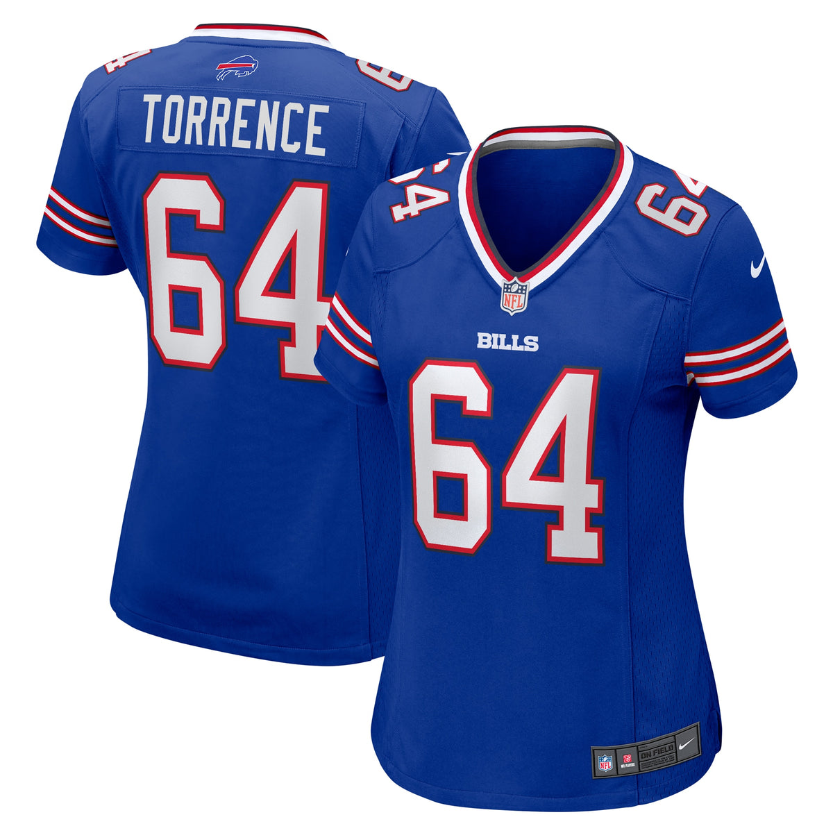 O'Cyrus Torrence Buffalo Bills Nike Women's Home Game Jersey - Royal(S)