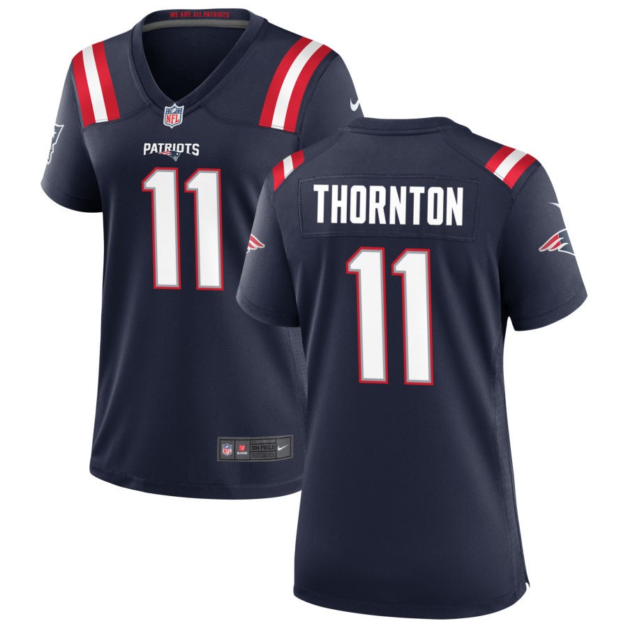 Tyquan Thornton New England Patriots Nike Women's Game Jersey - Navy(S)