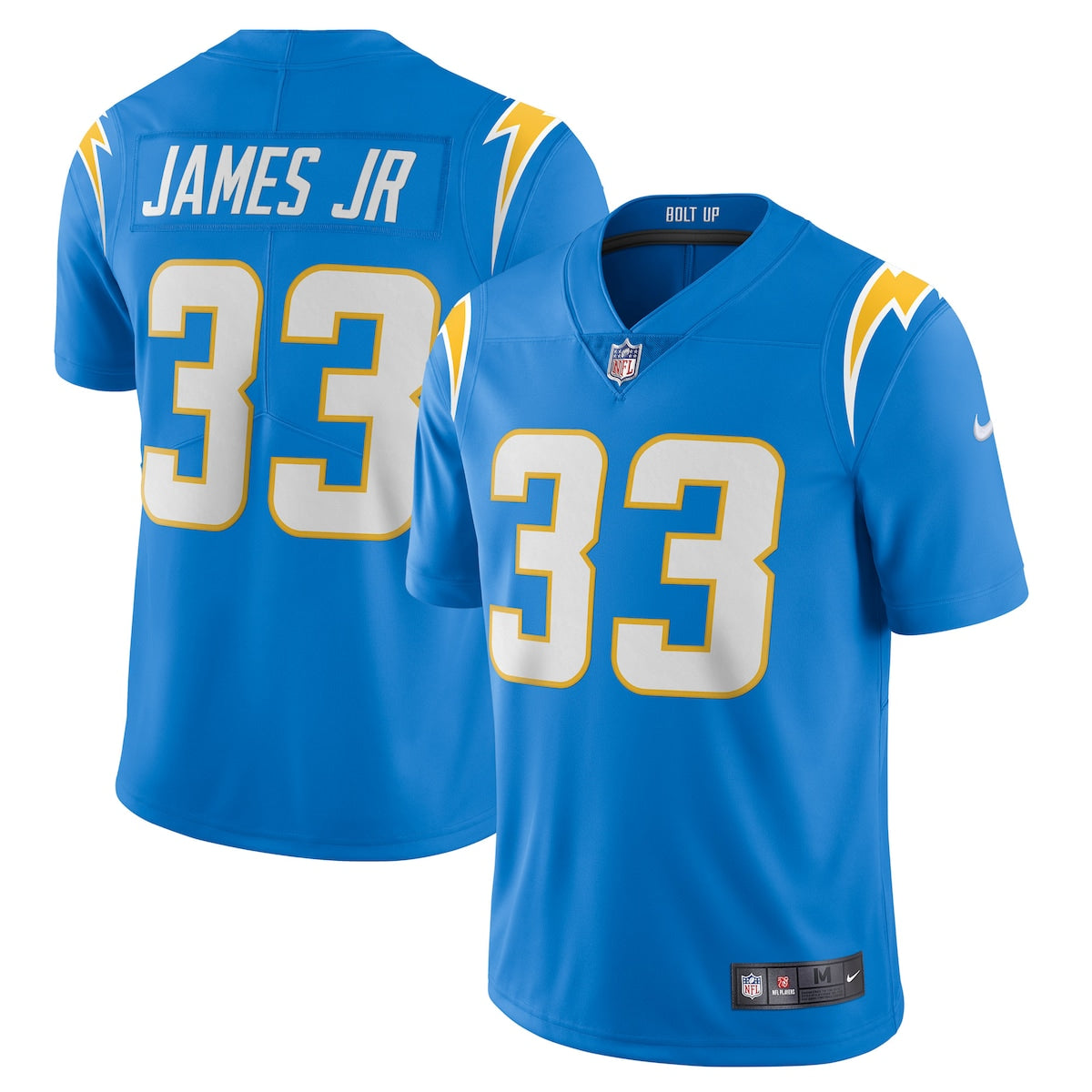 Men's Derwin James Nike Chargers Vapor Limited Jersey - Light Blue(S)