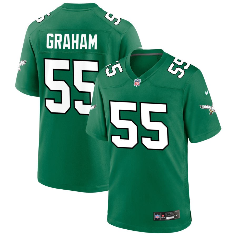 Brandon Graham Philadelphia Eagles Nike Alternate Game Jersey - Kelly Green(S)