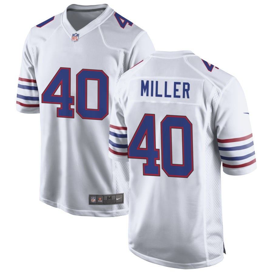 Von Miller Buffalo Bills Nike Alternate Game Jersey - White(S)