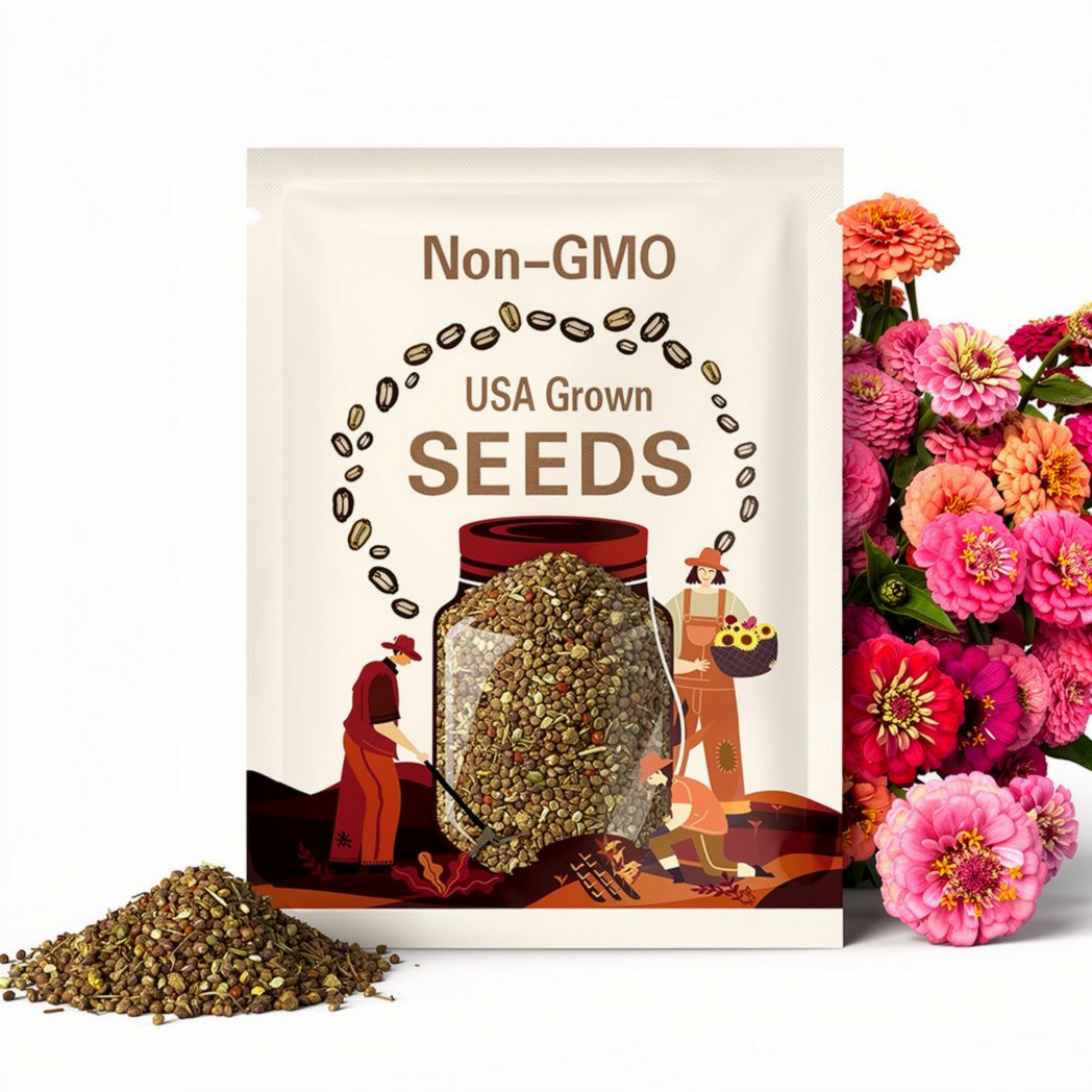 50 seeds lovely Giant Zinnia mix Seeds