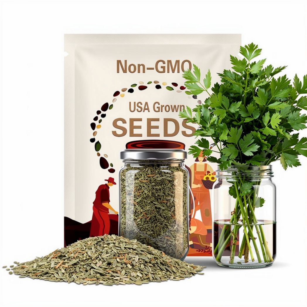 Lovage Herb Heirloom Seeds - Medicinal Herb, Herb Garden, Non-GMO, Open Pollinated