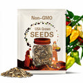10 Heirloom Lemon Habanero pepper seeds - Spicy/HOT !! Grown in USA ! 2024 ! Specialty ! Atomic !