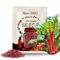 Rhubarb Red Swiss Chard Seeds 50 Ct Vegetable Garden Heirloom USA NON-GMO