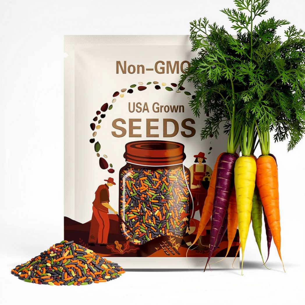 Stangar rainbow carrots