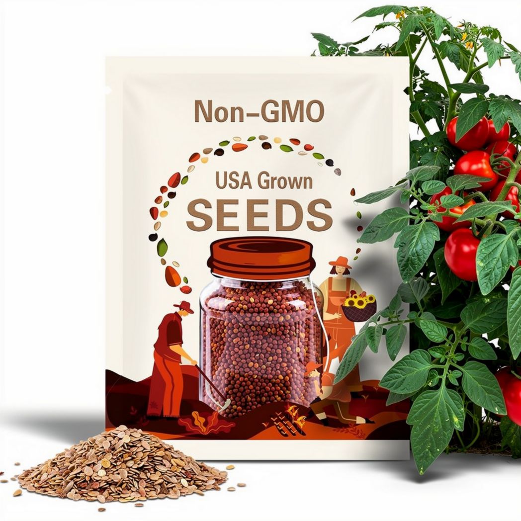 San Marzano Tomato Heirloom Seeds - Paste Tomato, Canning Tomato, Slicing Tomato, Indeterminate, Open Pollinated, Non-GMO