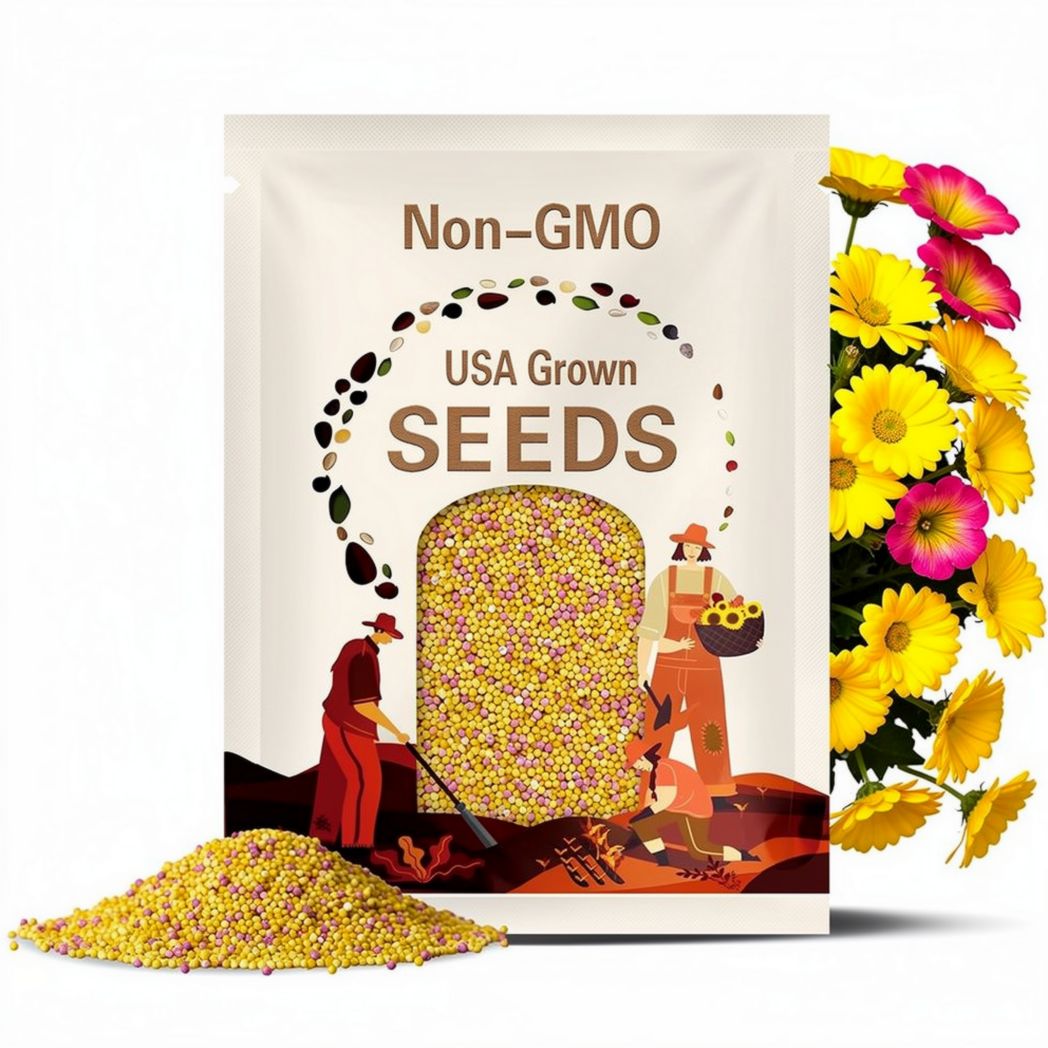 Yellow Pink Petunia Seeds: Vibrant Garden Blooms
