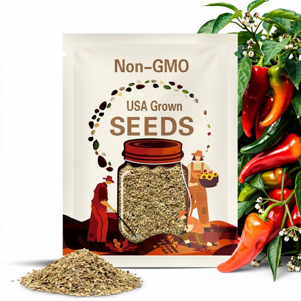 Thunder Mountain Longhorn Pepper Seeds