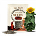 Mongolian Giant Sunflower Seeds, Huge Sunflower, Helianthus Annuum HA0720