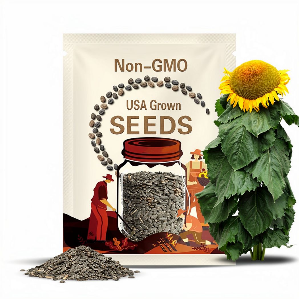 Mongolian Giant Sunflower Seeds, Huge Sunflower, Helianthus Annuum HA0720