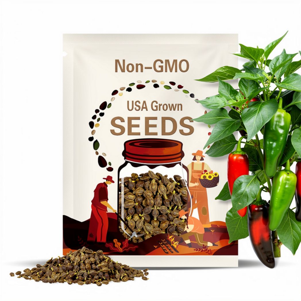 Monster Jalapeno - (Capsicum annuum) - 10 Seeds