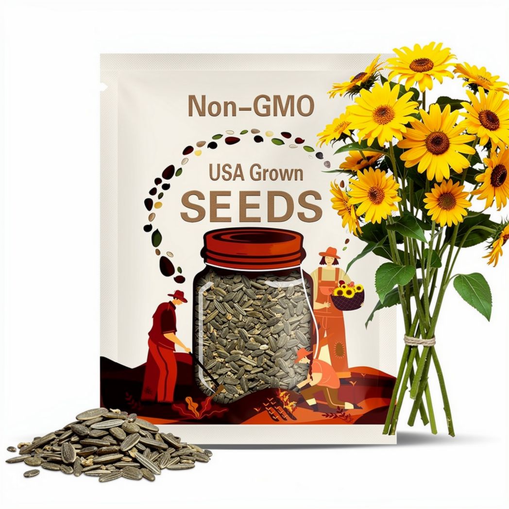 Maximilian Sunflower Seeds 50+ Helianthus Maximiliani Flower USA Perennial