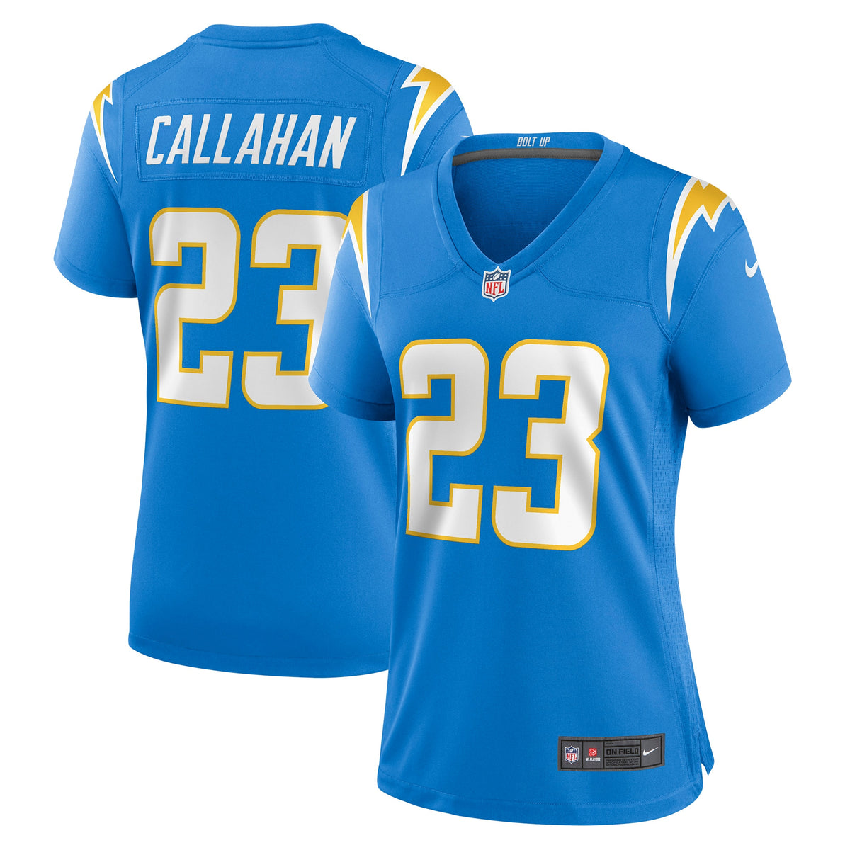 Bryce Callahan Los Angeles Chargers Nike Women's Game Jersey - Powder Blue(S)