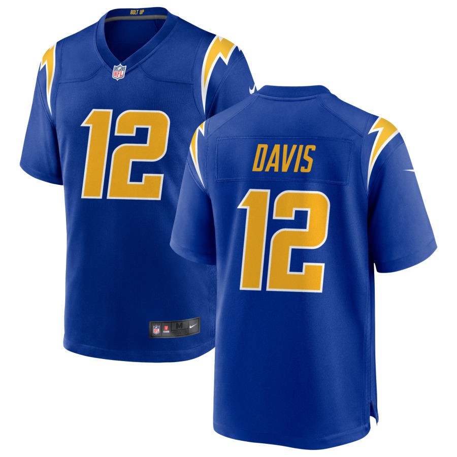 Derius Davis Los Angeles Chargers Nike Alternate Game Jersey - Royal(S)
