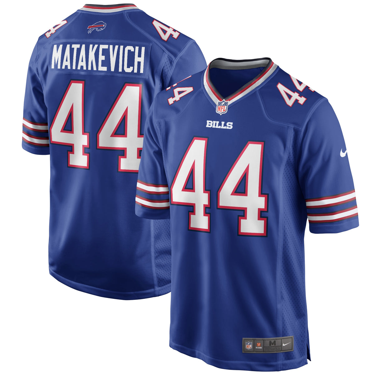 Tyler Matakevich Buffalo Bills Nike Game Player Jersey - Royal(S)