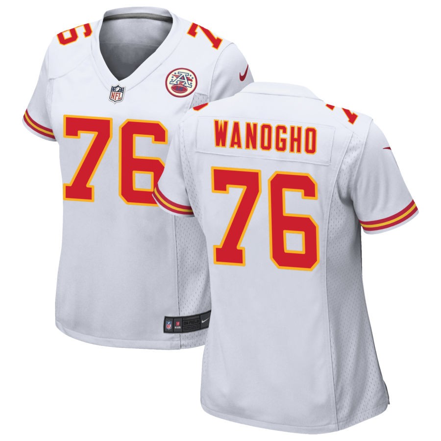 Prince Tega Wanogho Kansas City Chiefs Nike Women's Game Jersey - White(S)