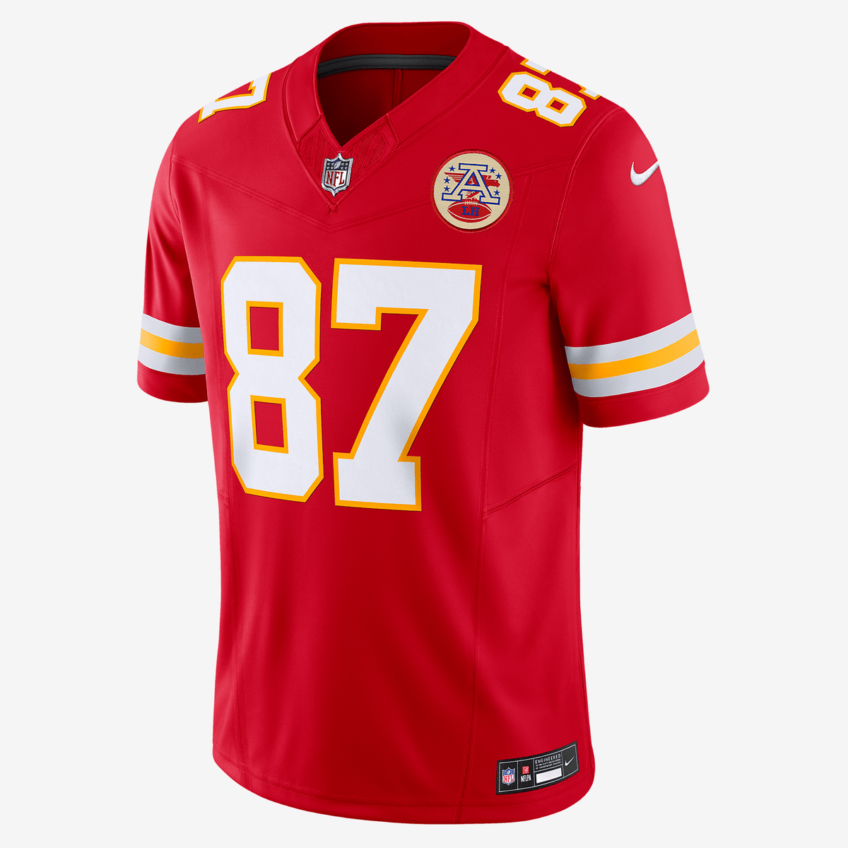 Travis Kelce Kansas City Chiefs Men's Nike Dri-FIT NFL Limited Football Jersey - Red(S)