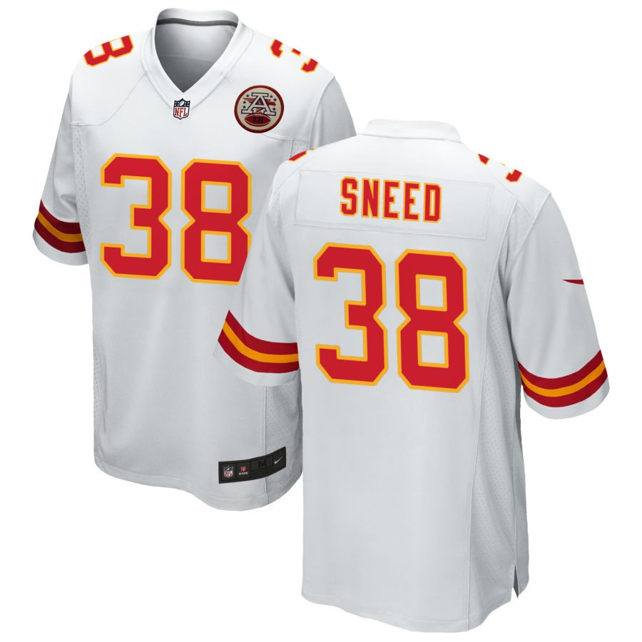 L'Jarius Sneed Kansas City Chiefs Nike Game Jersey - White(S)