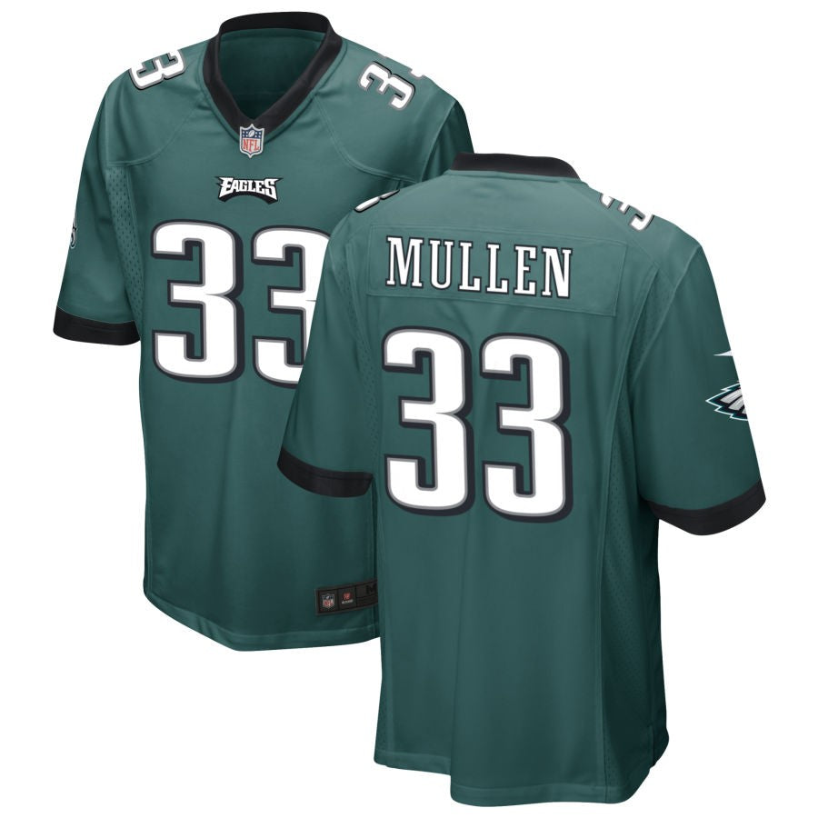 Tiawan Mullen Philadelphia Eagles Nike Game Jersey - Midnight Green(S)