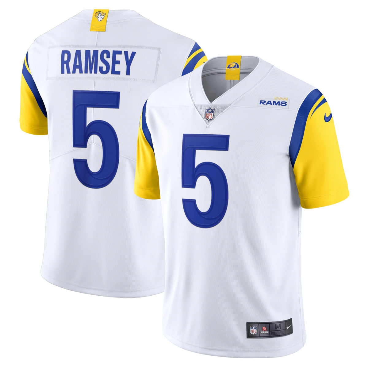 Jalen Ramsey Los Angeles Rams Nike Alternate Vapor Limited Jersey - White(S)