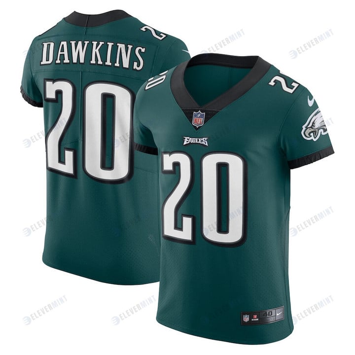 Brian Dawkins 20 Philadelphia Eagles Vapor Elite Retired Player Jersey - Midnight Green(S/No)