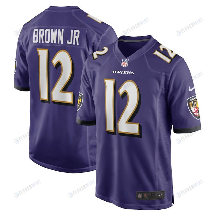 Anthony Brown Baltimore Ravens Player Game Jersey - Purple(S/No)