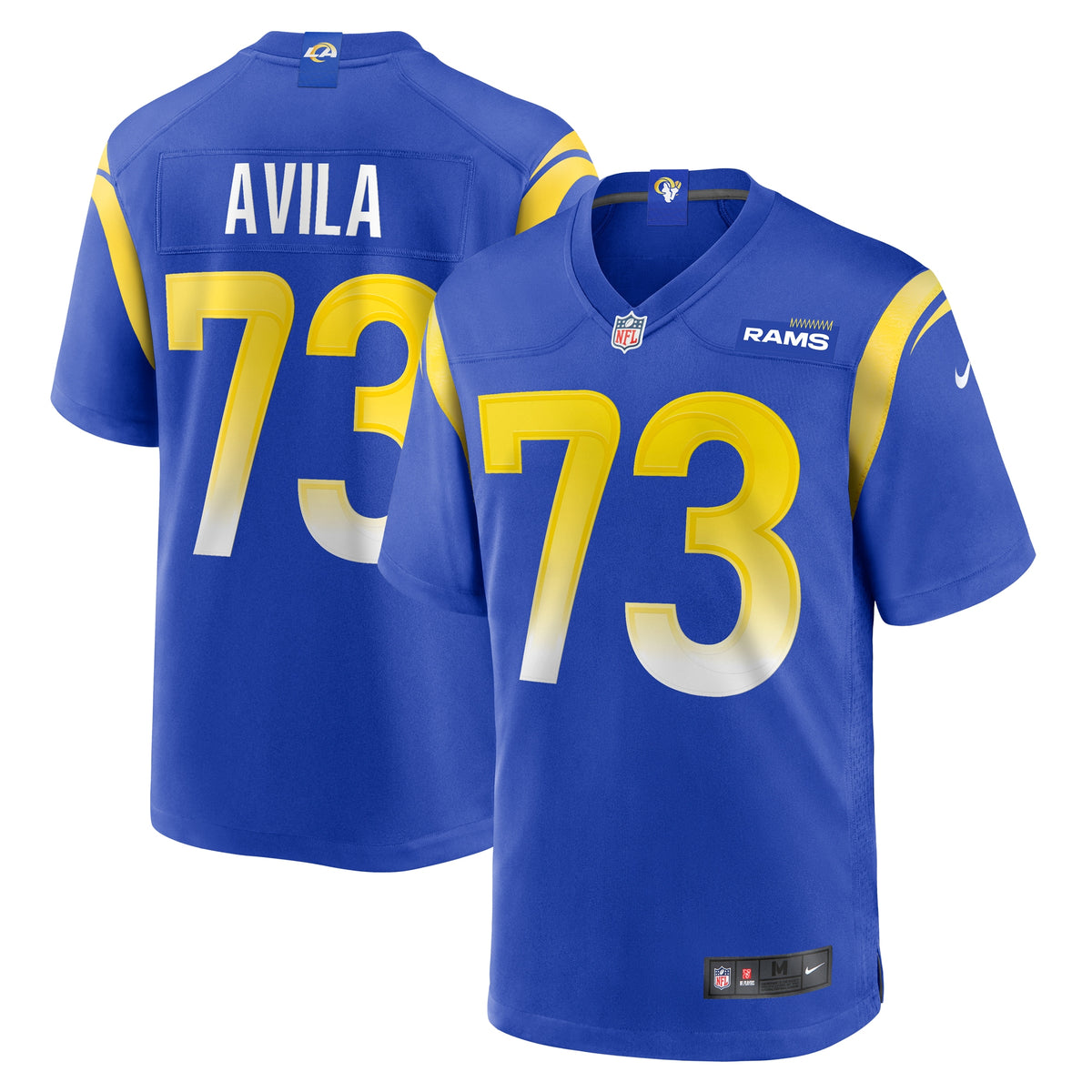 Steve Avila Los Angeles Rams Nike Home Game Jersey - Royal(S)