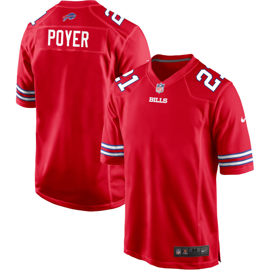 Jordan Poyer Buffalo Bills Nike Alternate Game Jersey - Red(S)