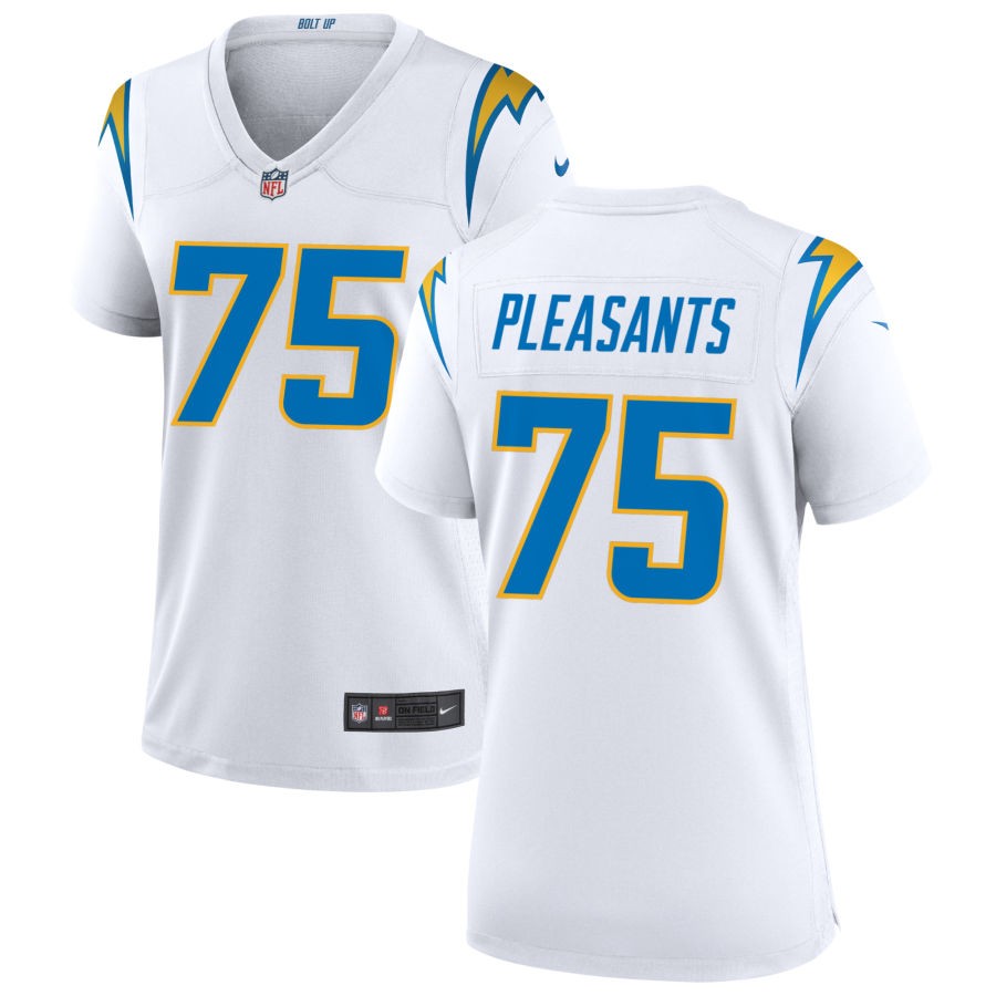 Austen Pleasants Nike Los Angeles Chargers Women's Game Jersey - White(S)