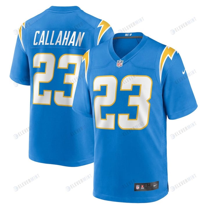 Bryce Callahan 23 Los Angeles Chargers Game Jersey - Powder Blue(S/No)