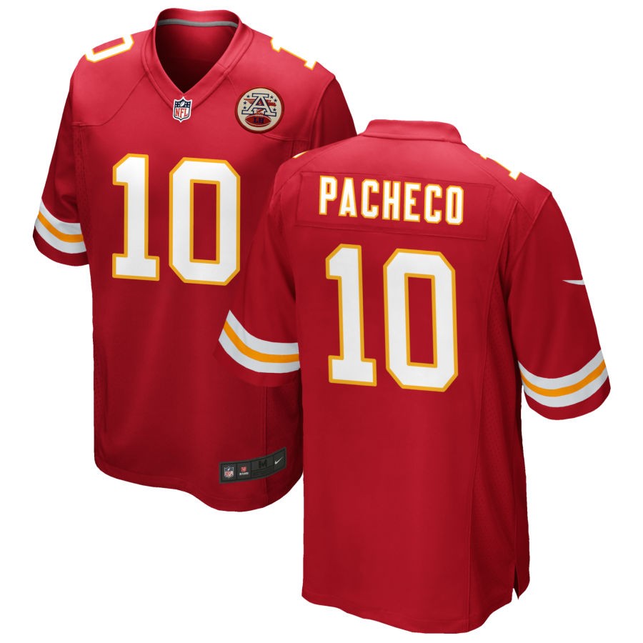 Isiah Pacheco Kansas City Chiefs Nike Game Jersey - Red(S)