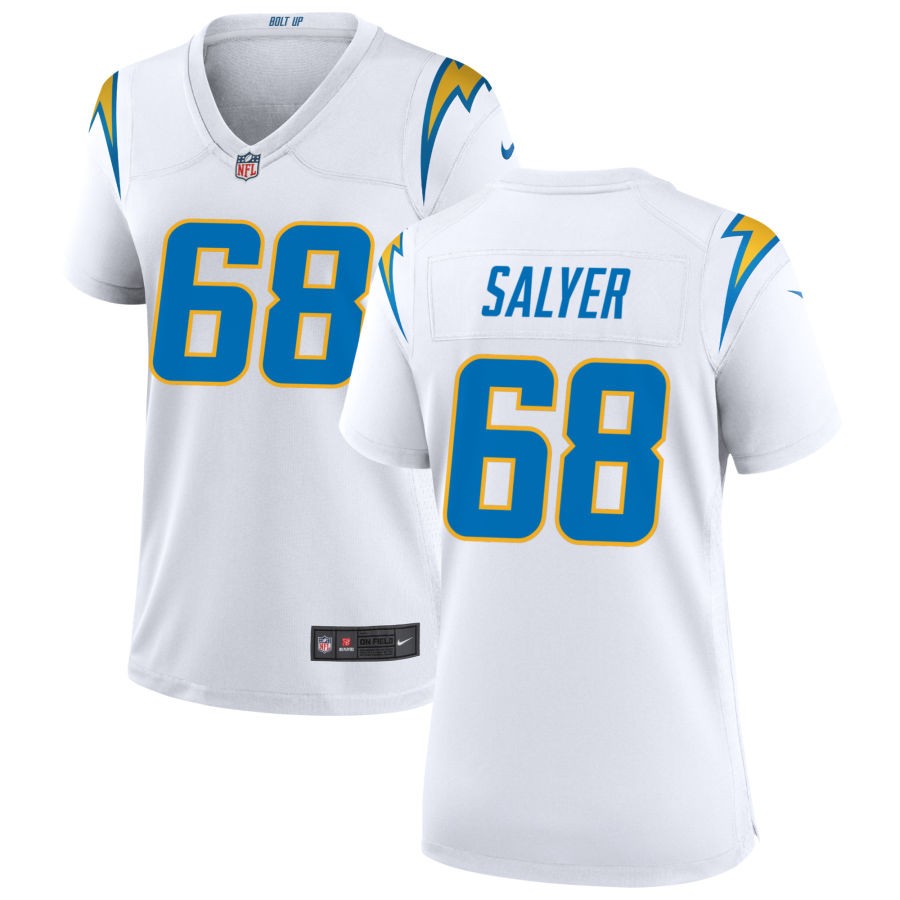 Jamaree Salyer Nike Los Angeles Chargers Women's Game Jersey - White(S)